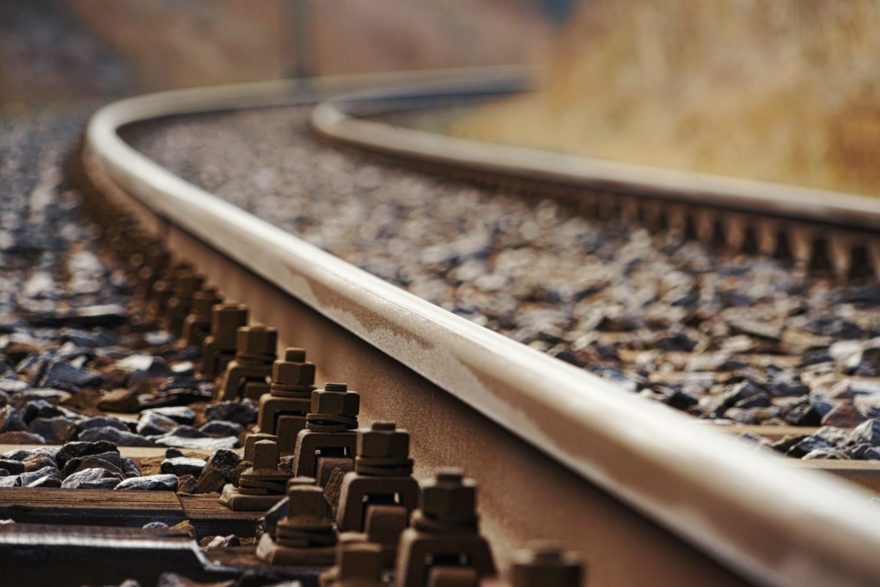 close up photo of rail tracks